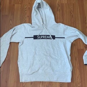 Authentic supreme hoodie